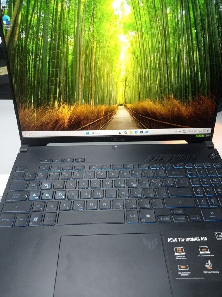 Объявление Asus 15/ryzen 5 7535hs ddr5/16gb ddr5/ssd 512 gb/geforce rtx4050 6gb Б/У