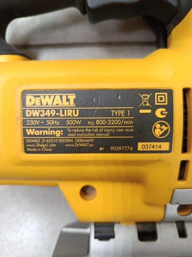 Объявление Dewalt DW349 Б/У
