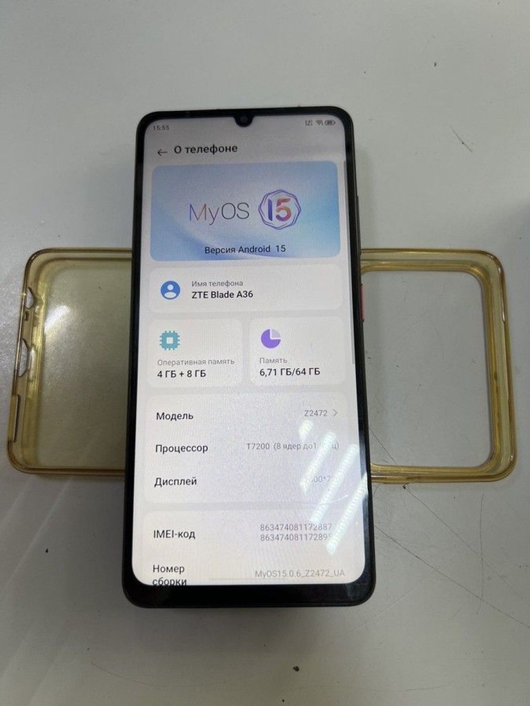 Дешево Zte Blade A36 4/64GB Green з ломбарду