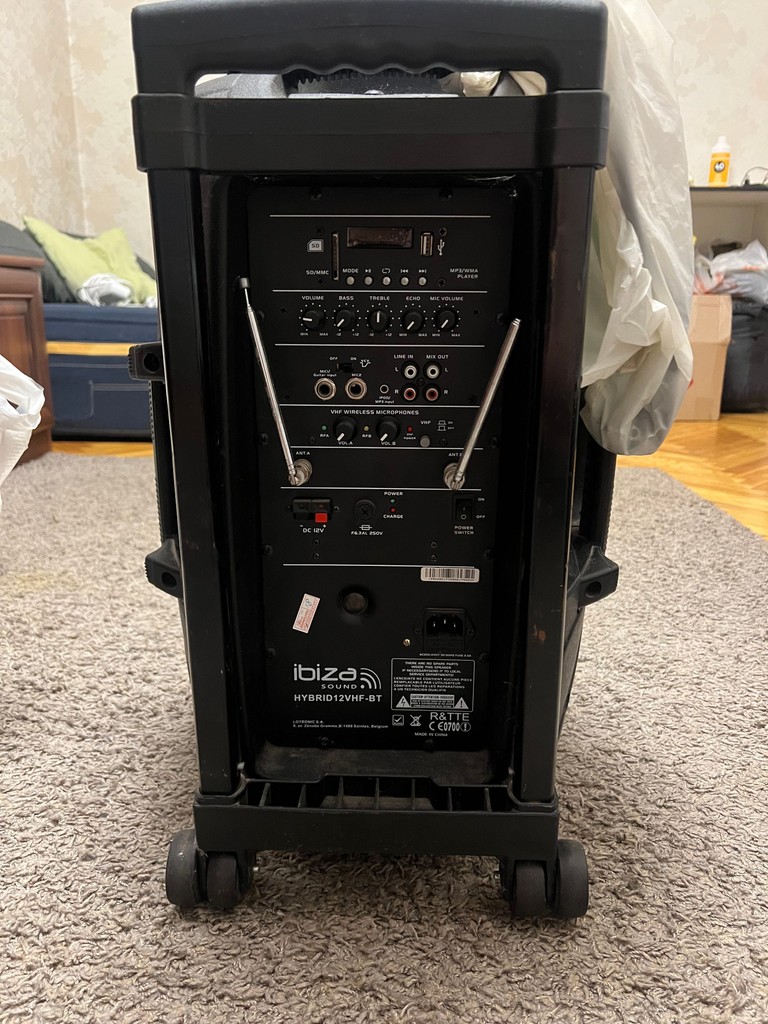 Оголошення Ibiza HYBRID12VHF-BT Б/У