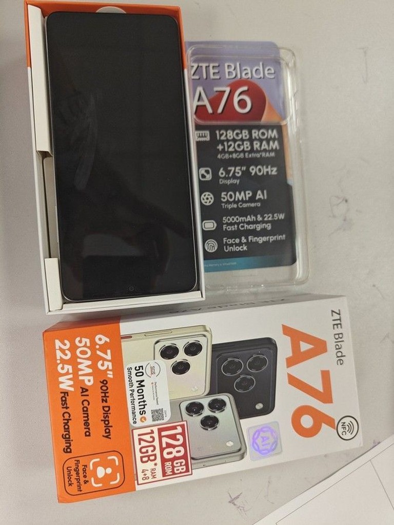 Дешево Zte Blade A76 4/128GB Gray з ломбарду