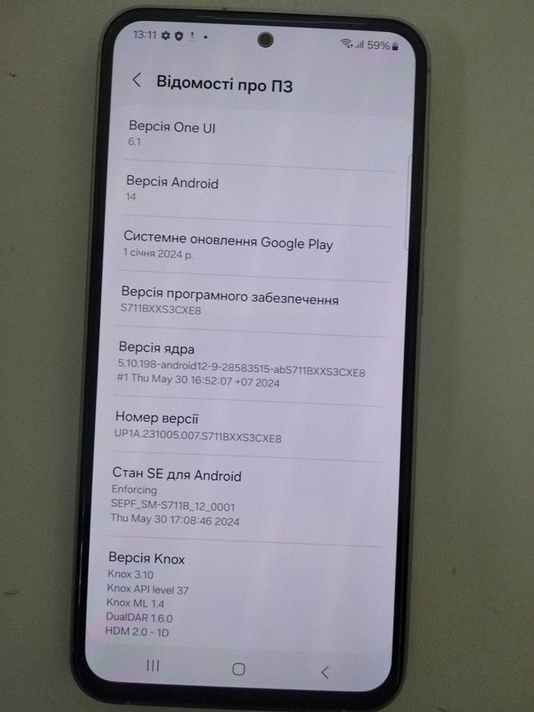 Samsung Galaxy S23 FE SM-S711B 8/256GB Purple Код:01-201094500. Изображение 6