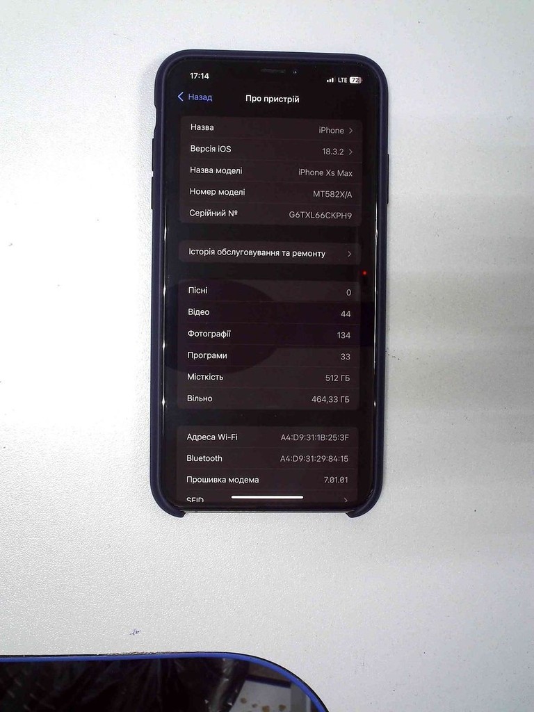 Купити Apple iphone xs max 512gb Б/У