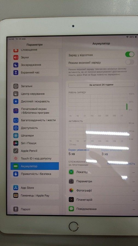 Оголошення Apple ipad 6 gen 2018 32gb wi-fi Б/У