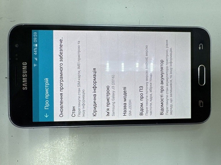 Объявление Samsung galaxy j3 2016 j320h Б/У
