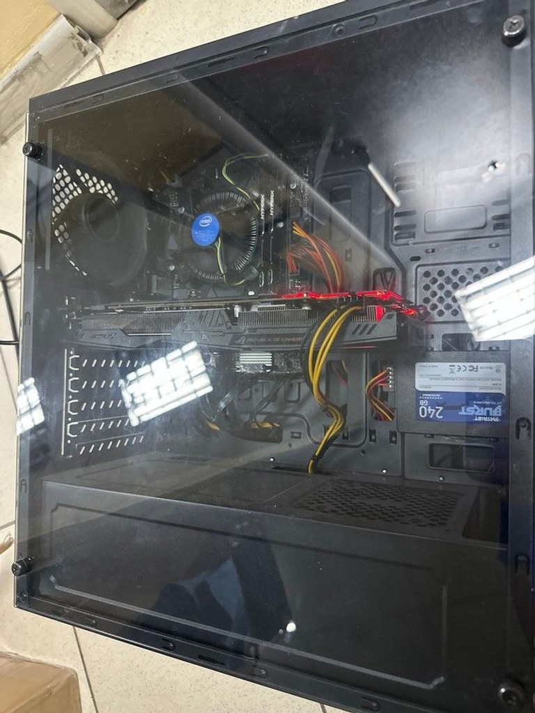 Дешево Пк intel core i5-9400f/ram 16 gb/hdd 500 gb/ssd відсутній/nvidia gtx 1070 (geforce) 8gb gddr5 256bit з ломбарду
