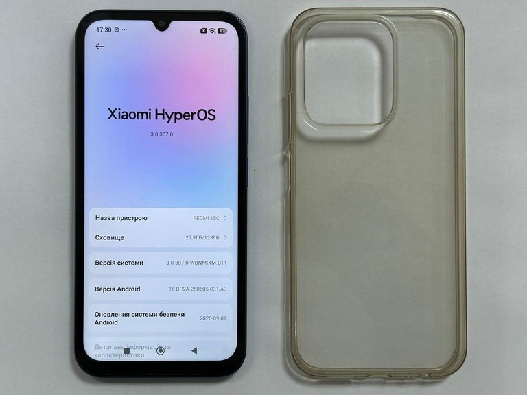 Оголошення Xiaomi redmi 15c 4g 4/128gb Б/У