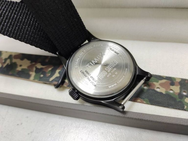 Timex x todd snyder 40mm military inspired watch