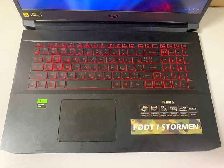 Acer 17/core i5-11400h ddr4/16gb ddr4/hdd *відсутній/ssd 512 gb/geforce rtx3050ti 4gb Код:01-200542840. Изображение 6