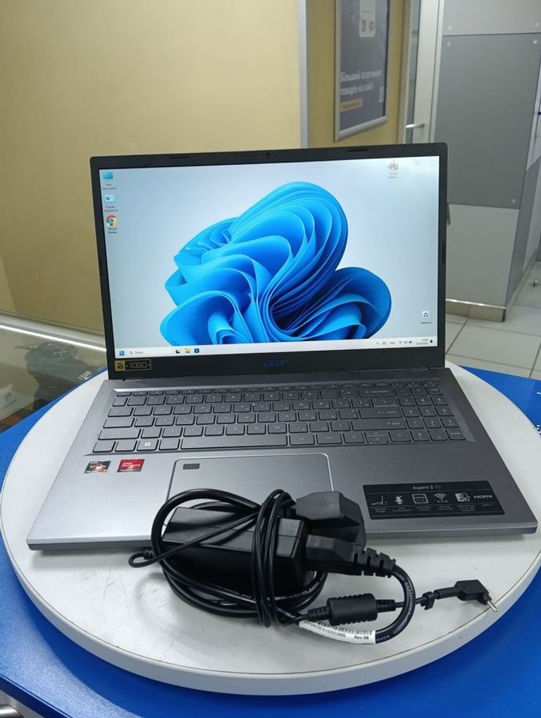 Купить Acer 15/ryzen 7 7730u ddr4/16gb ddr4/hdd *відсутній/ssd 512 gb/*інтегрована Б/У