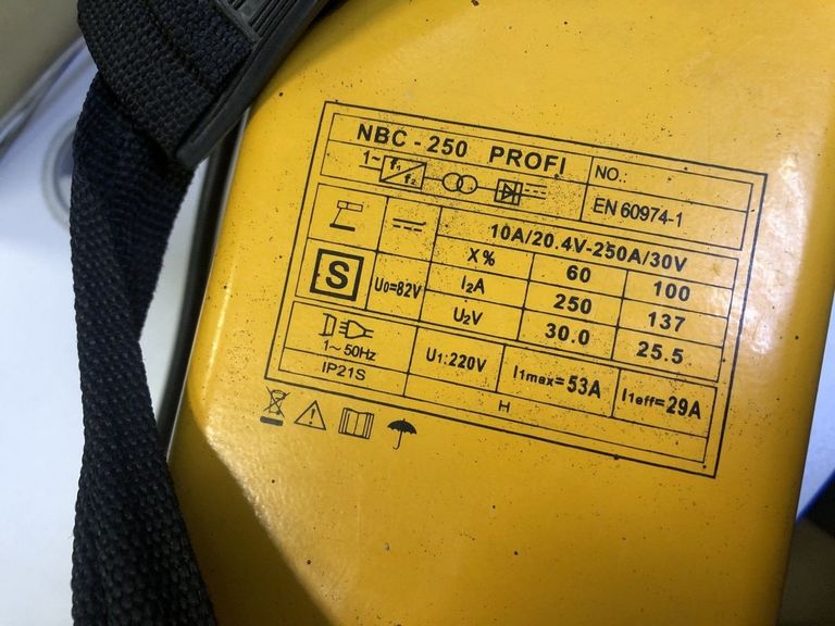 Оголошення Kaiser Welding nbc-250 profi Б/У