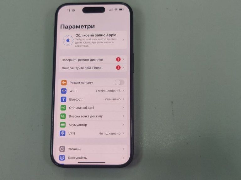 Apple iPhone 15 Pro 128GB eSIM Black Titanium Код:01-200755615. Зображення 9