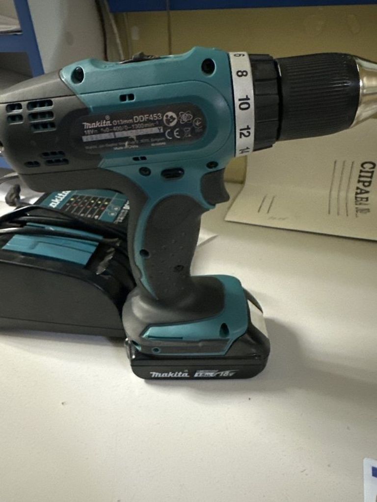 Купить Makita ddf 453sye 2акб + зу Б/У