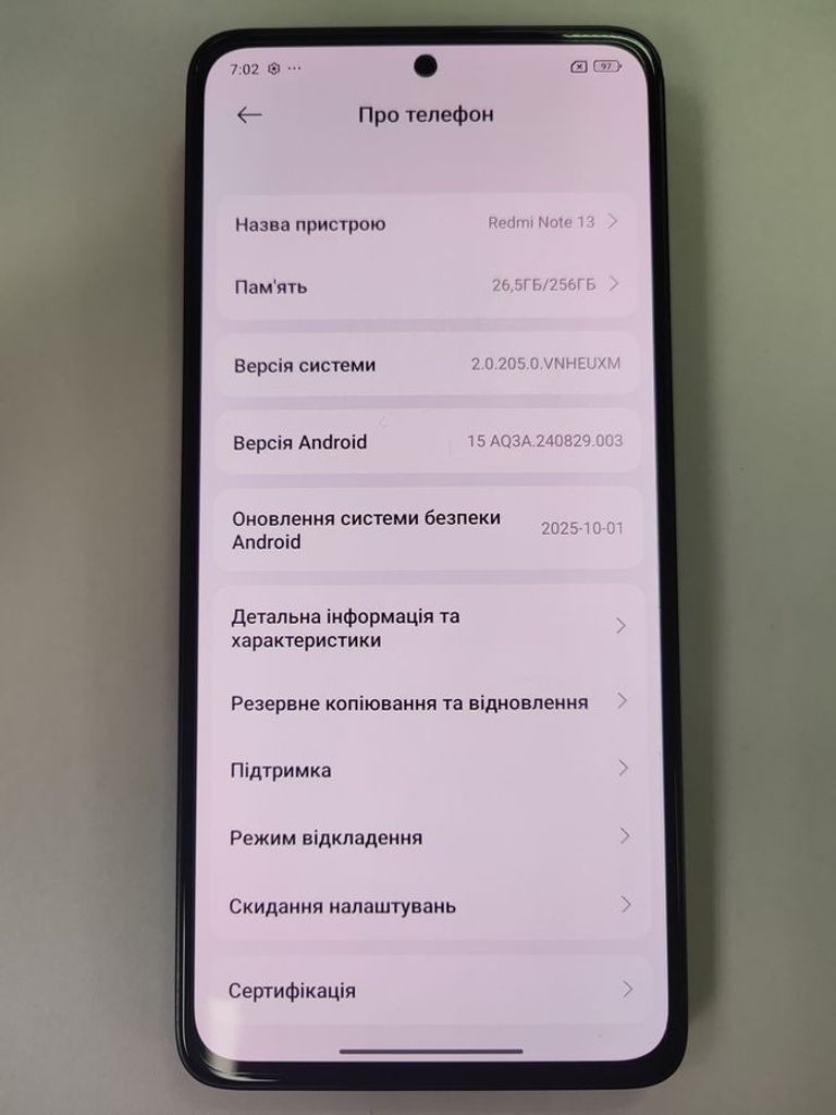 Купити Xiaomi redmi note 13 4g 8/256gb Б/У
