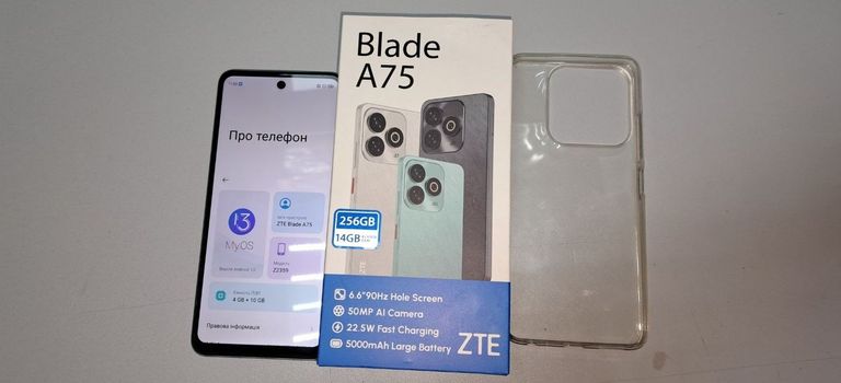 Zte blade a75 4/256gb Код:01-200812552. Зображення 6