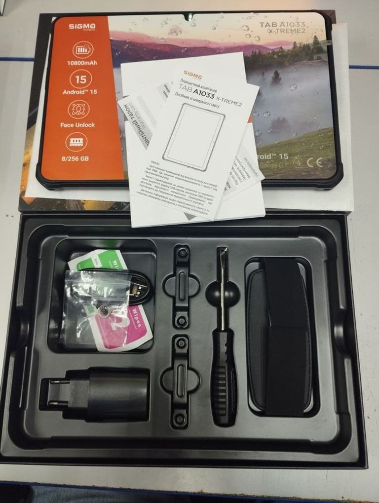 Sigma mobile Tab A1033 X-treme2 Black Код:01-200833127. Изображение 5