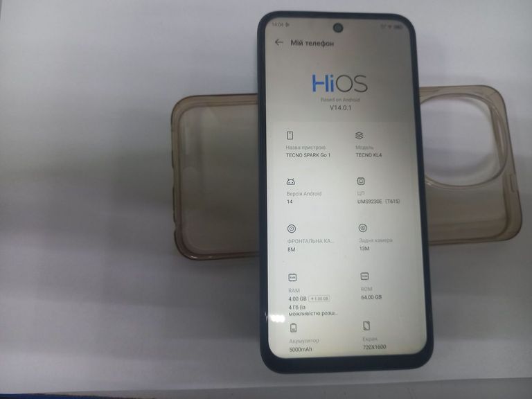 Купить Tecno spark go 1 kl4 4/64gb Б/У