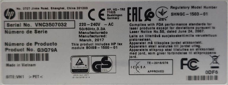 Hp LaserJet Pro M227fdn (G3Q79A) Код:01-200838559. Изображение 15