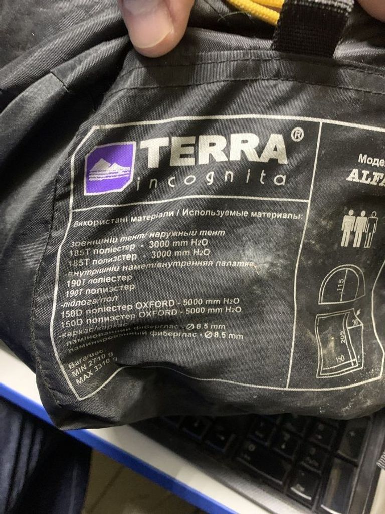 Купить Terra Incognita Alfa 2 Б/У