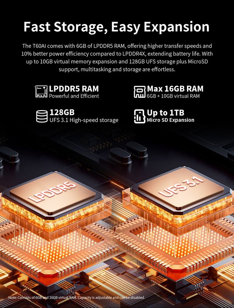 Teclast T60AI 6/128GB LTE Cherry Red (T8E3/TL-112758) Код:null. Зображення 8