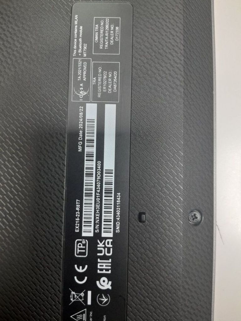 Дешиво Acer 15/ryzen 5 7520u ddr5/8gb ddr2/hdd 500 gb/ssd *відсутній/*інтегрована с ломбарда