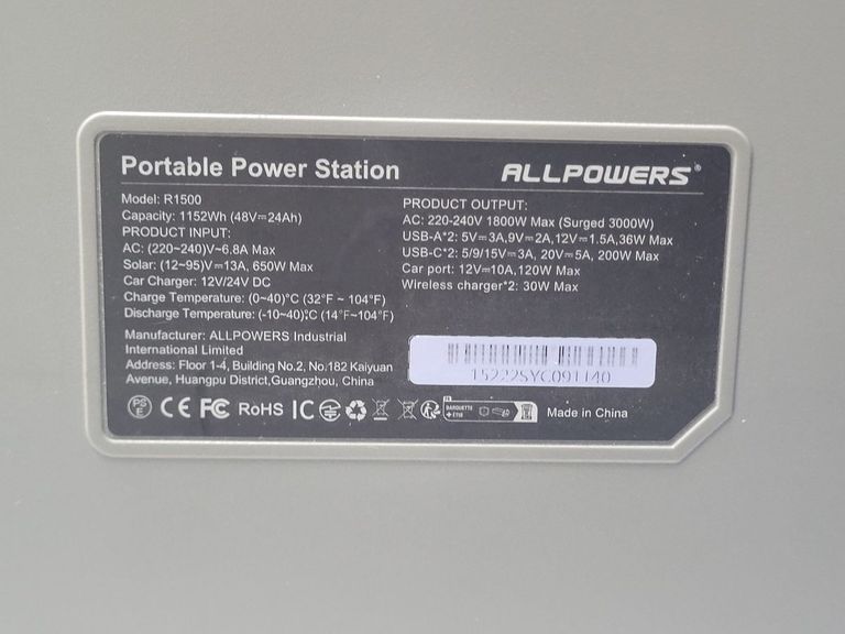 Розпродаж Allpowers R1500, продавець Техноскарб