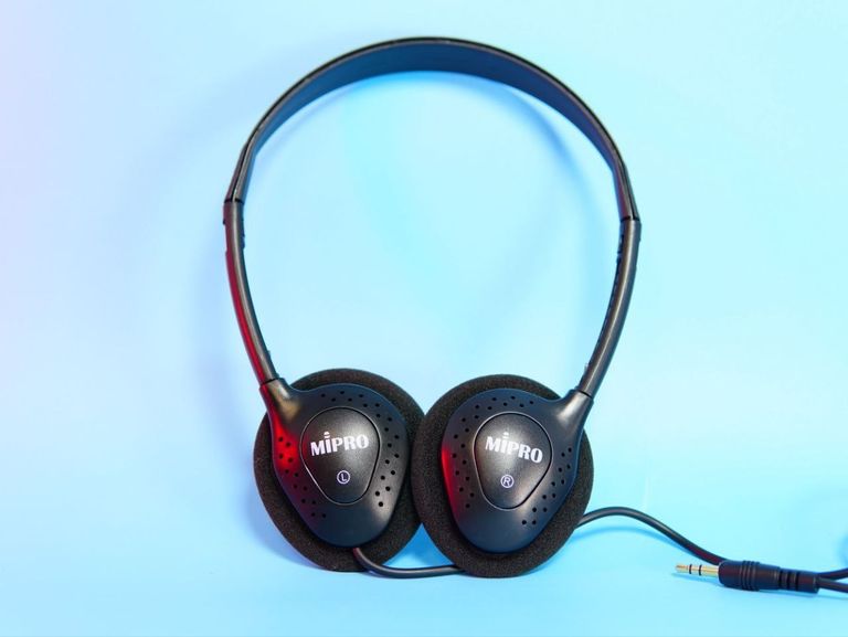 Купити Стереонавушники для екскурсовода MIPRO Е-20S. Двовкладишні навушники-гіди. Нові. Б/У