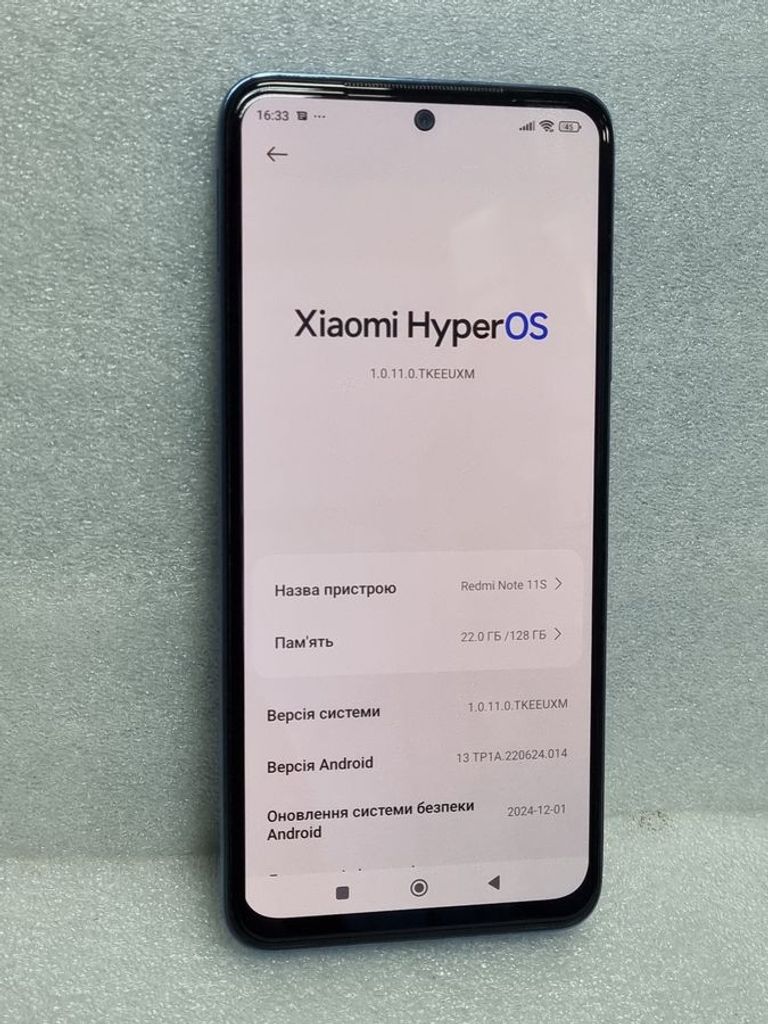 Дешево Xiaomi redmi note 11s 6/128gb з ломбарду