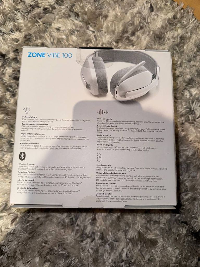 Оголошення Logitech zone vibe 100 Б/У