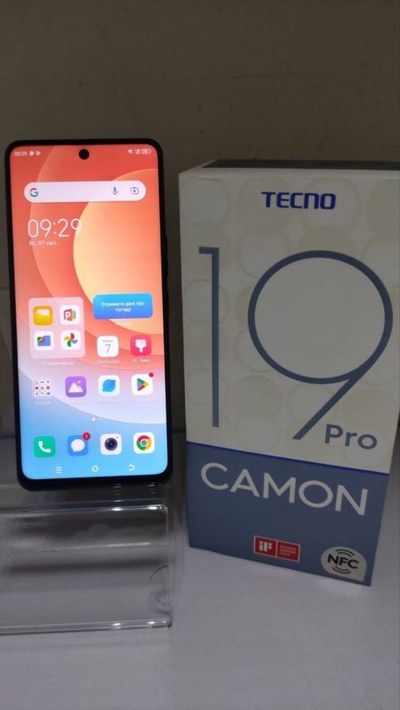 Купити Tecno camon 19 pro 8/128gb Б/У