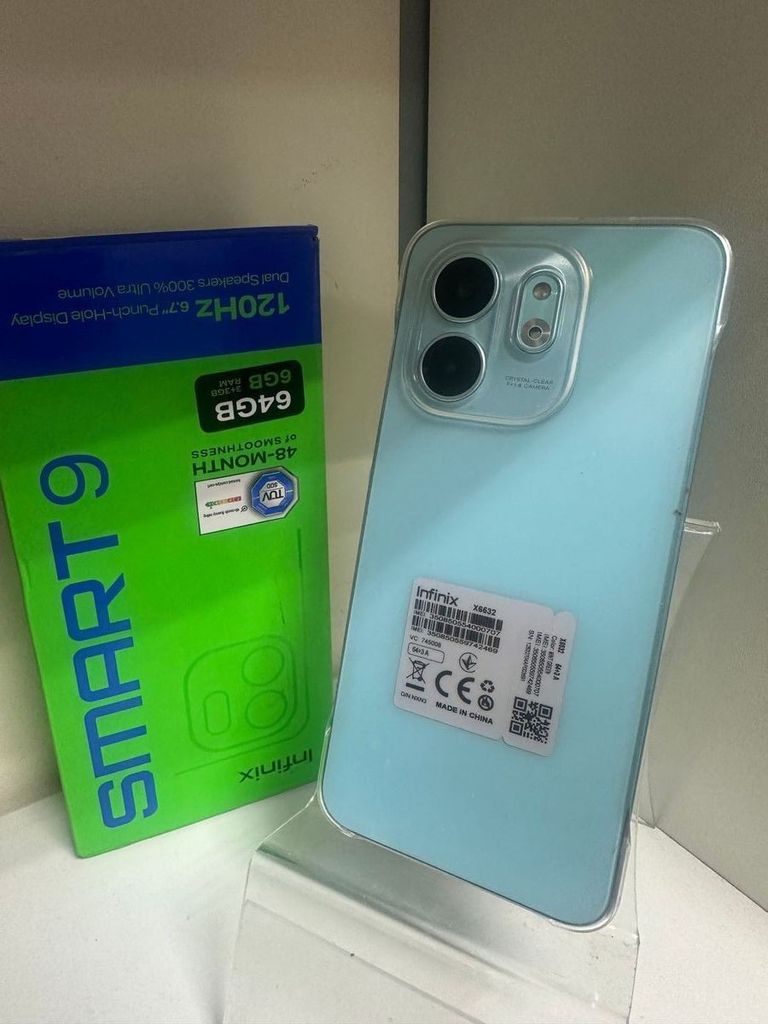 Купить Infinix smart 9 3/64gb Б/У