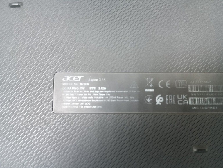 Acer 15/ryzen 7 5700u ddr4/16gb ddr4/hdd *відсутній/ssd 1000 gb/*інтегрована Код:01-200931976. Изображение 7