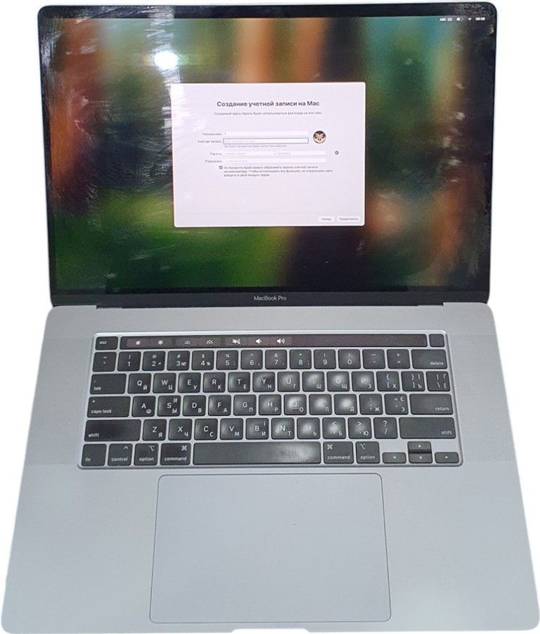 Купити Apple macbook pro 16" 2019 a2141 core i7 2,6ghz/ram 16gb/ssd 512gb/intel graphics 630 Б/У