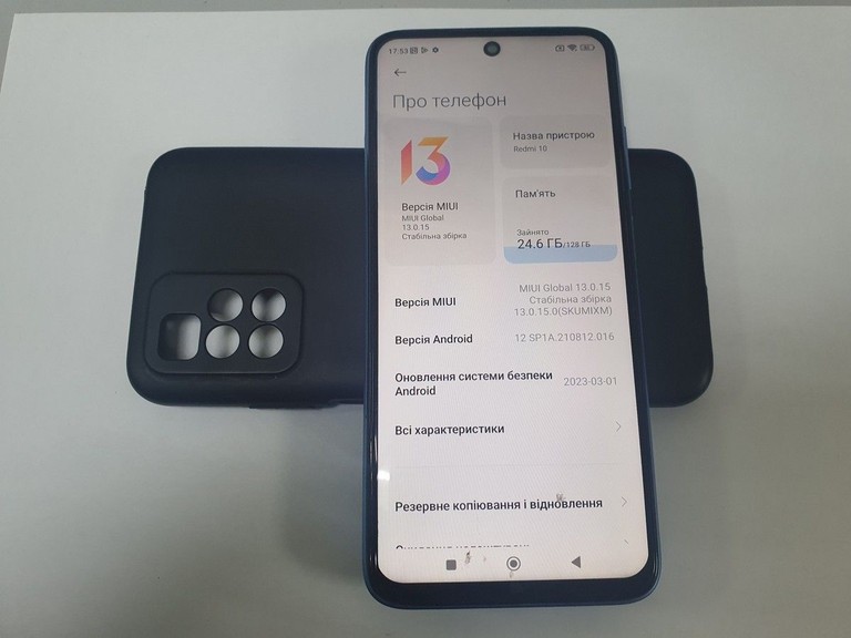 Оголошення Xiaomi redmi 10 4/128gb Б/У