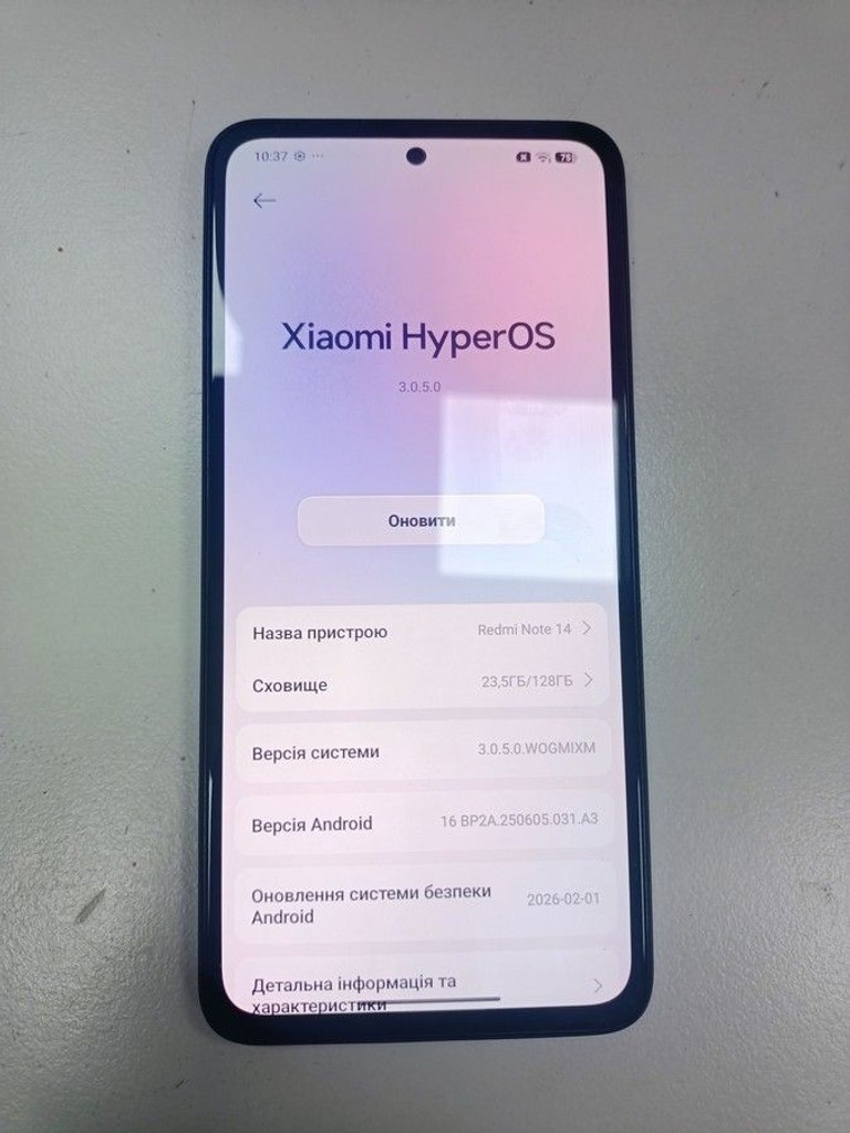 Xiaomi redmi note 14 6/128gb Код:01-200984767. Изображение 5