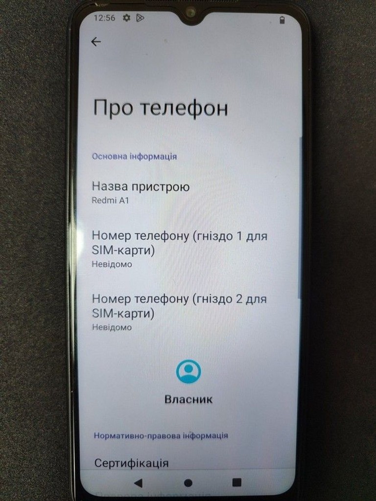 Оголошення Xiaomi Redmi A1 2/32GB Black Б/У