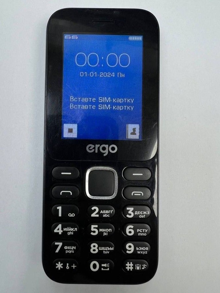 Оголошення Ergo E241 Dual Sim Black Б/У