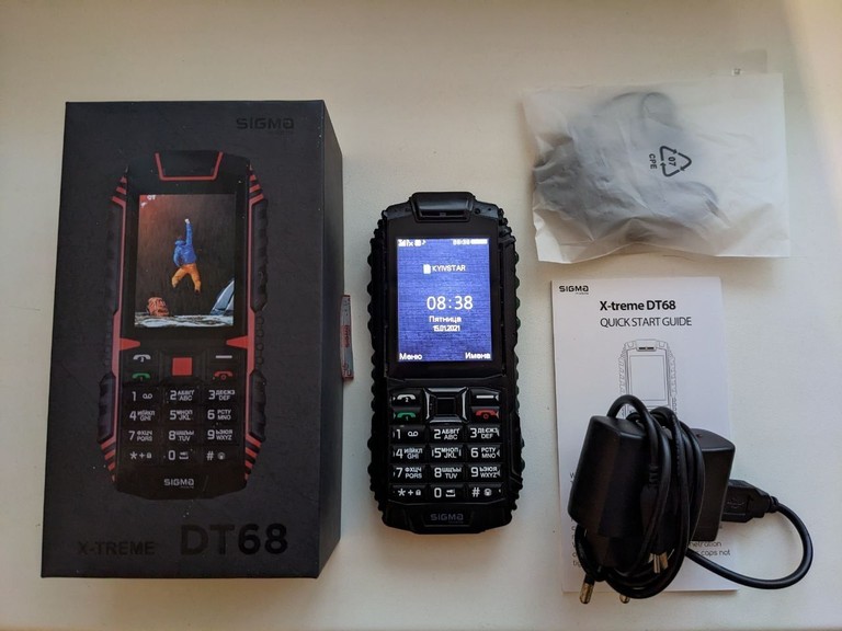 Купить Sigma mobile X-treme DT68 black Б/У