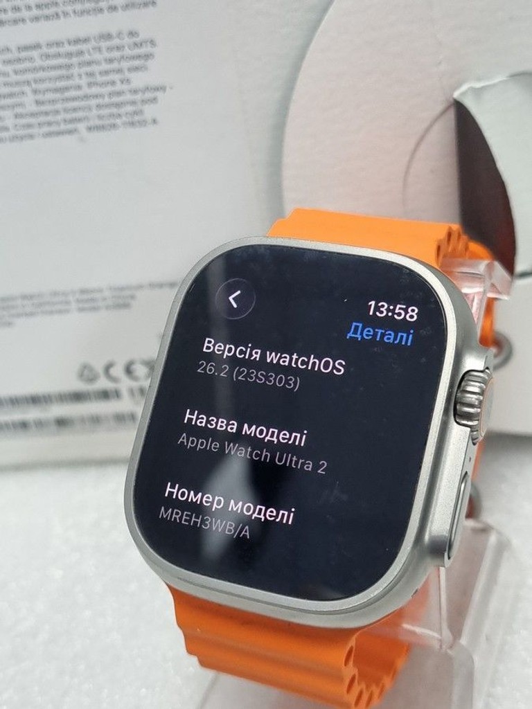Apple watch ultra 2 gps + cellular 49mm titanium case Код:01-201018074. Изображение 6