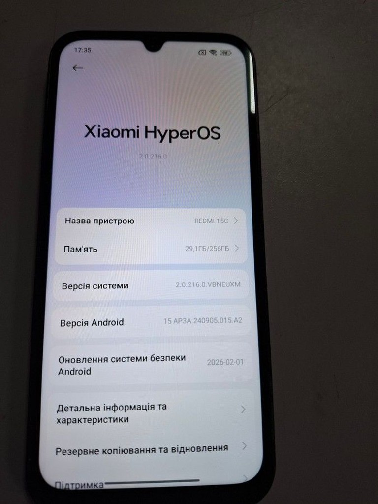 Объявление Xiaomi redmi 15c 4g 8/256gb Б/У
