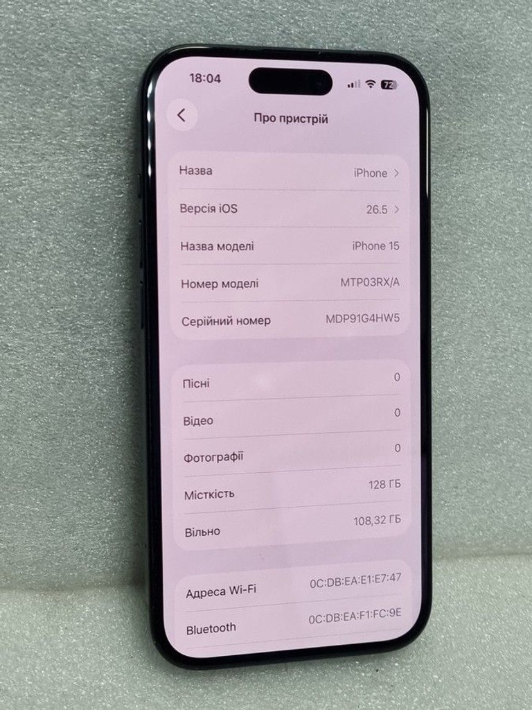Дешево Apple iPhone 15 128GB Green з ломбарду