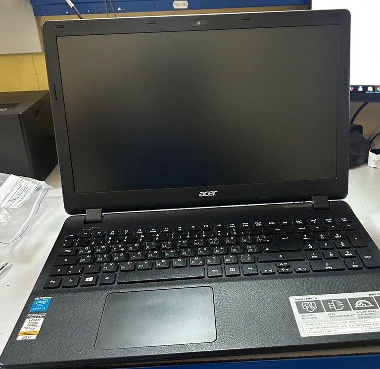 Acer 15/core i3 5005u ddr3/8gb ddr3/hdd 500 gb/ssd *відсутній/*інтегрована Код:01-201077490. Зображення 7