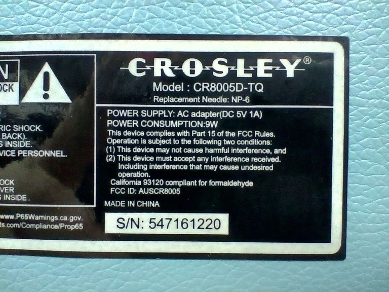 Розпродаж Crosley cr8005d, продавець Техноскарб