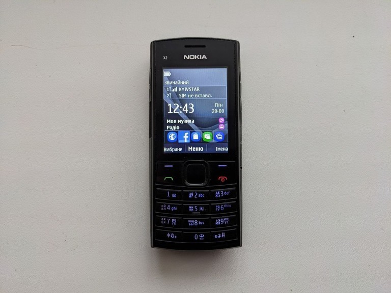 телефон Nokia x2-02 Б.У.  Код:null. Зображення 5