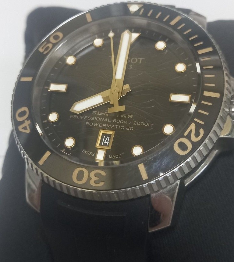 Дешево Tissot t120607a iso 6425 diver's watch 600m з ломбарду
