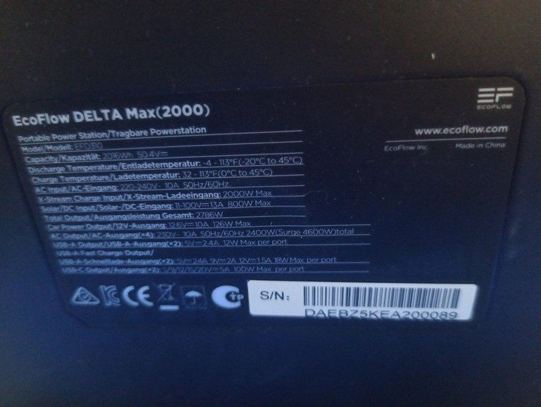 Купити Ecoflow delta max 2000 Б/У