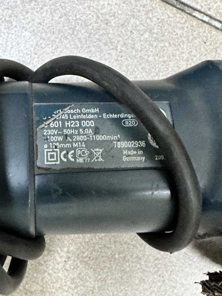 Оголошення Bosch GWS 11-125 CIE Б/У