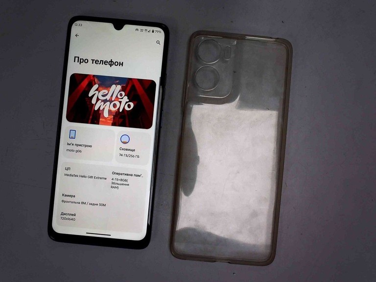 Купить Motorola moto g06 4g 4/256gb Б/У