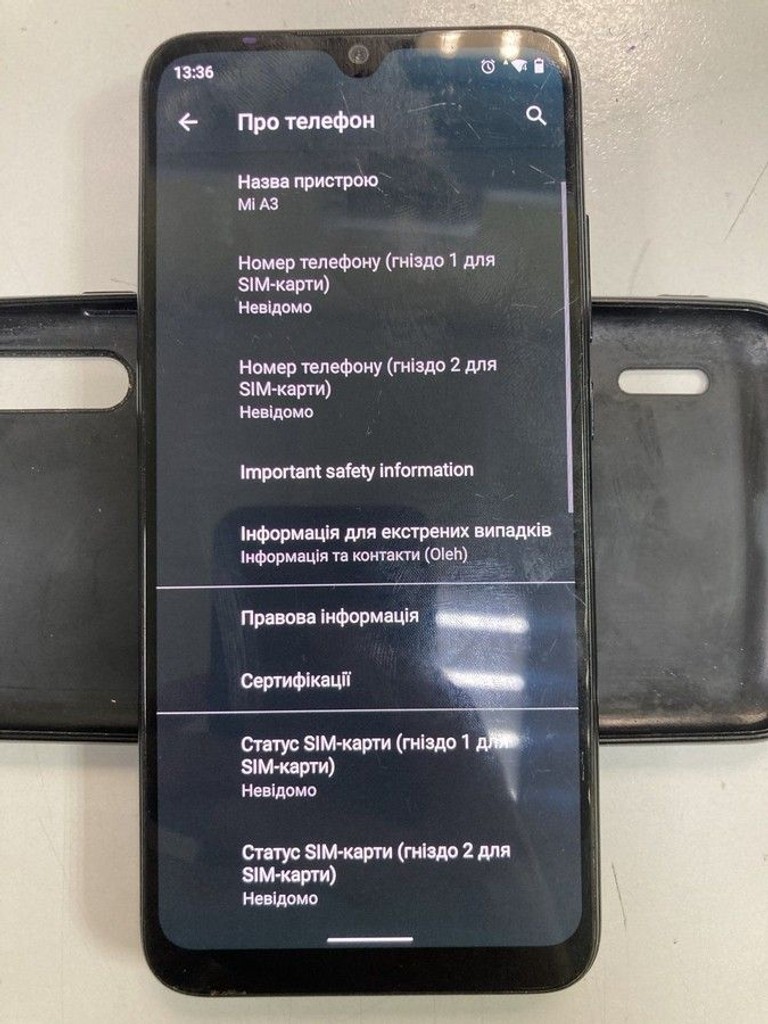 Купить Xiaomi Mi A3 4/128GB Blue Б/У