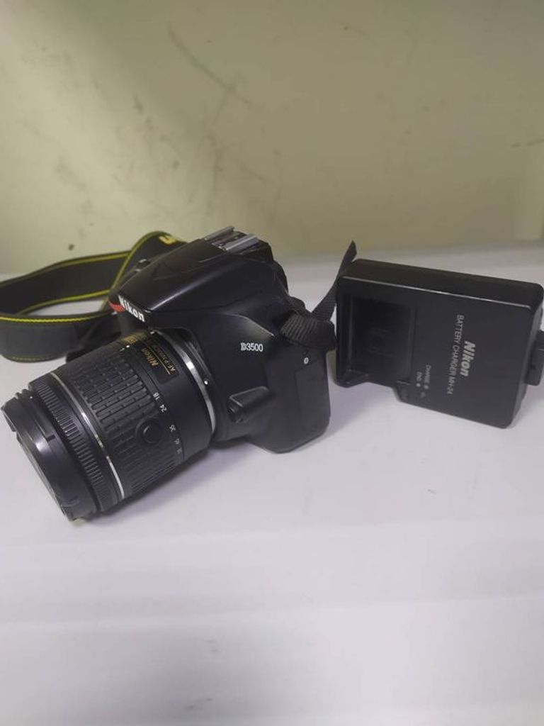 Объявление Nikon d3500 nikon nikkor af-p 18-55mm 1:3.5-5.6g dx vr Б/У